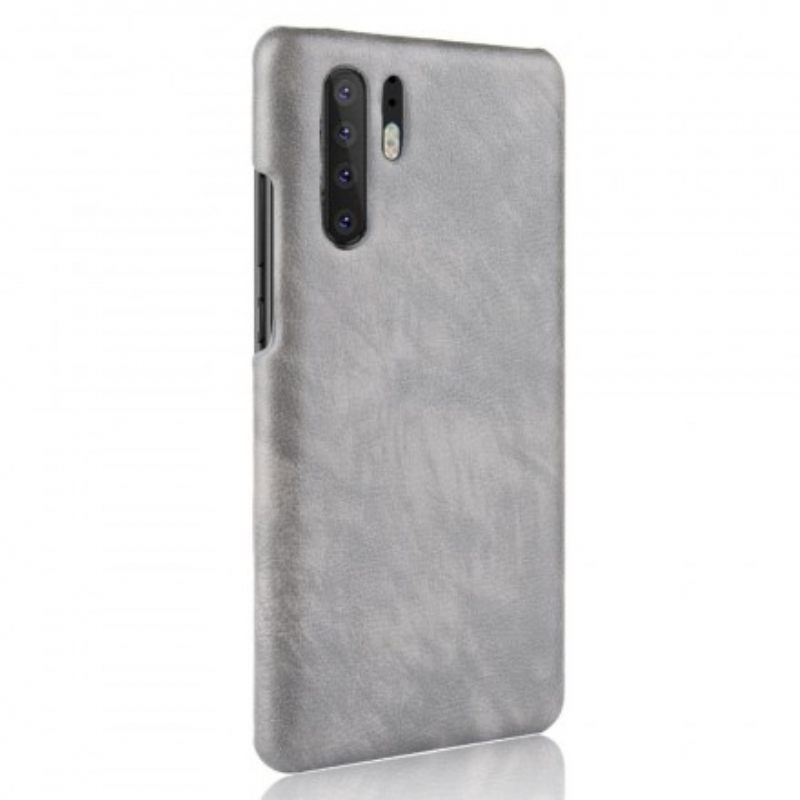 Case Huawei P30 Pro Litchi Performance Leather Effect