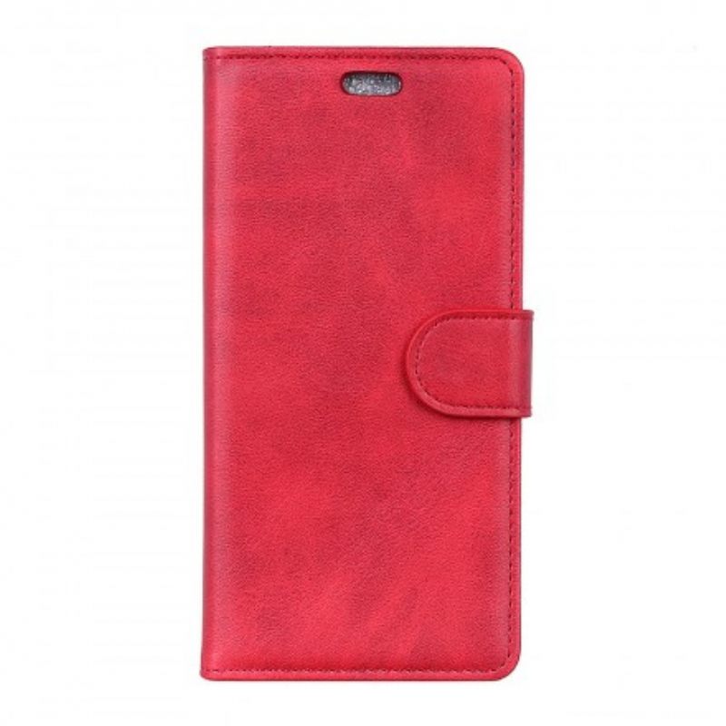 Flip Case Huawei P30 Pro Retro Mattanahkaefekti