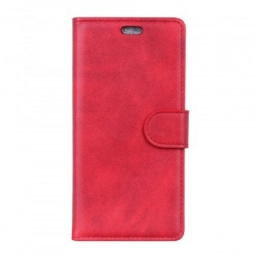 Flip Case Huawei P30 Pro Retro Mattanahkaefekti