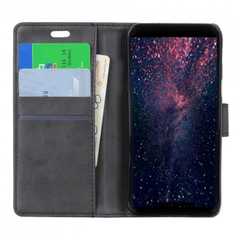 Flip Case Huawei P30 Pro Retro Mattanahkaefekti