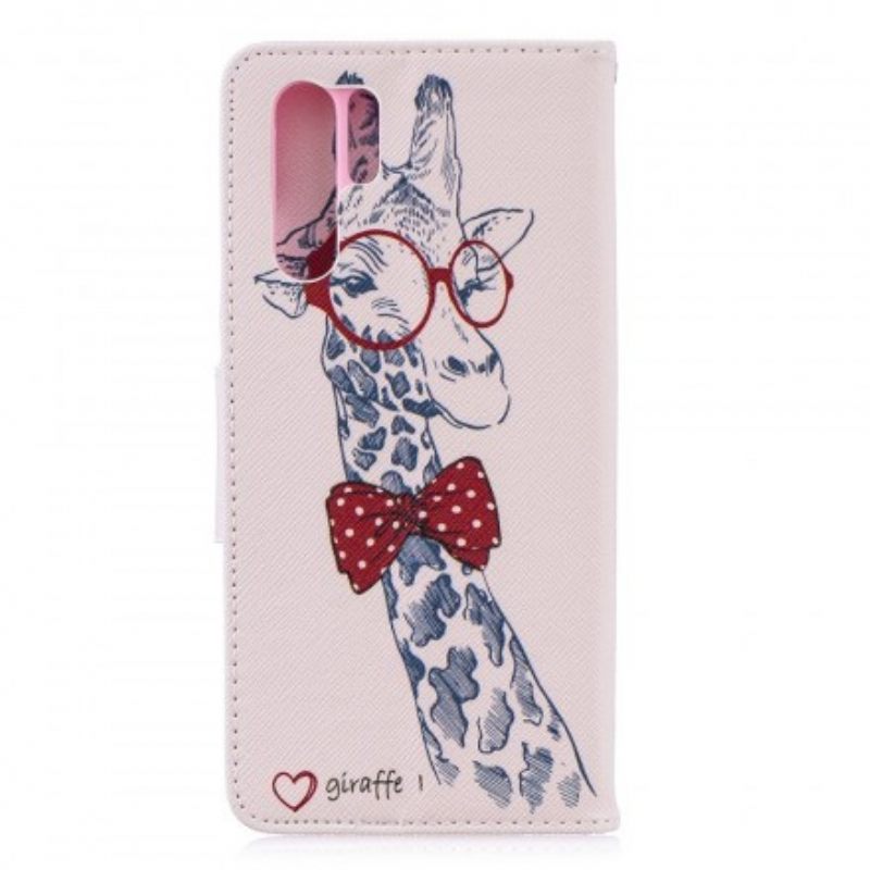 Kotelot Huawei P30 Pro Brainy Giraffe