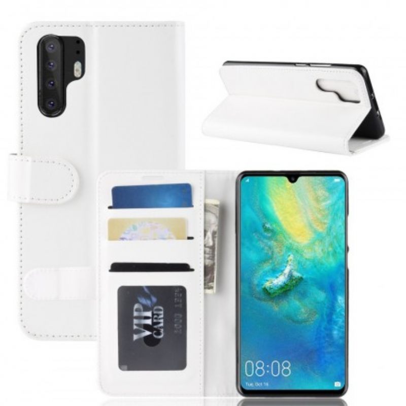 Kotelot Huawei P30 Pro Faux Leather Ultra