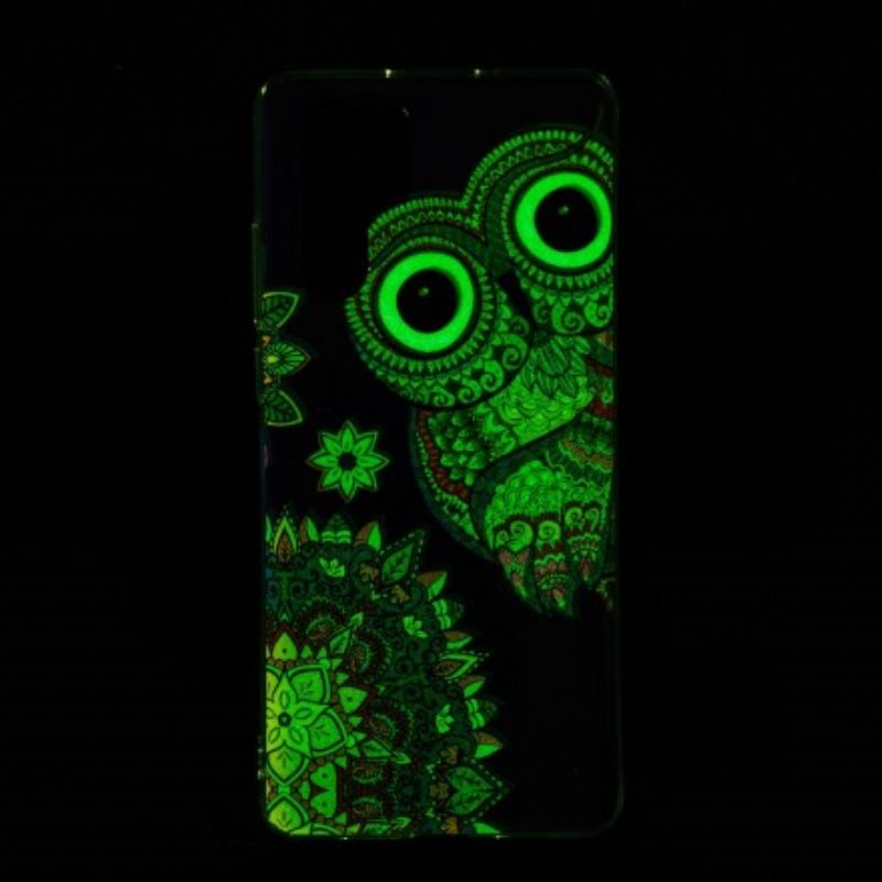 Kuori Huawei P30 Pro Fluoresoiva Mandalapöllö