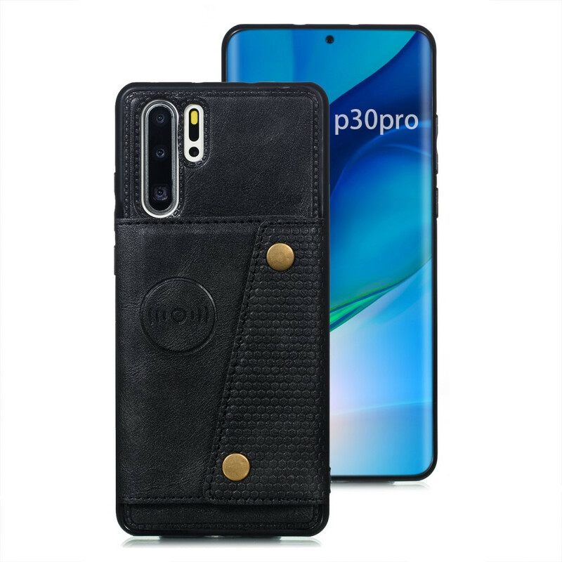 Kuori Huawei P30 Pro Lompakkokotelo Wallet Napsahtaa