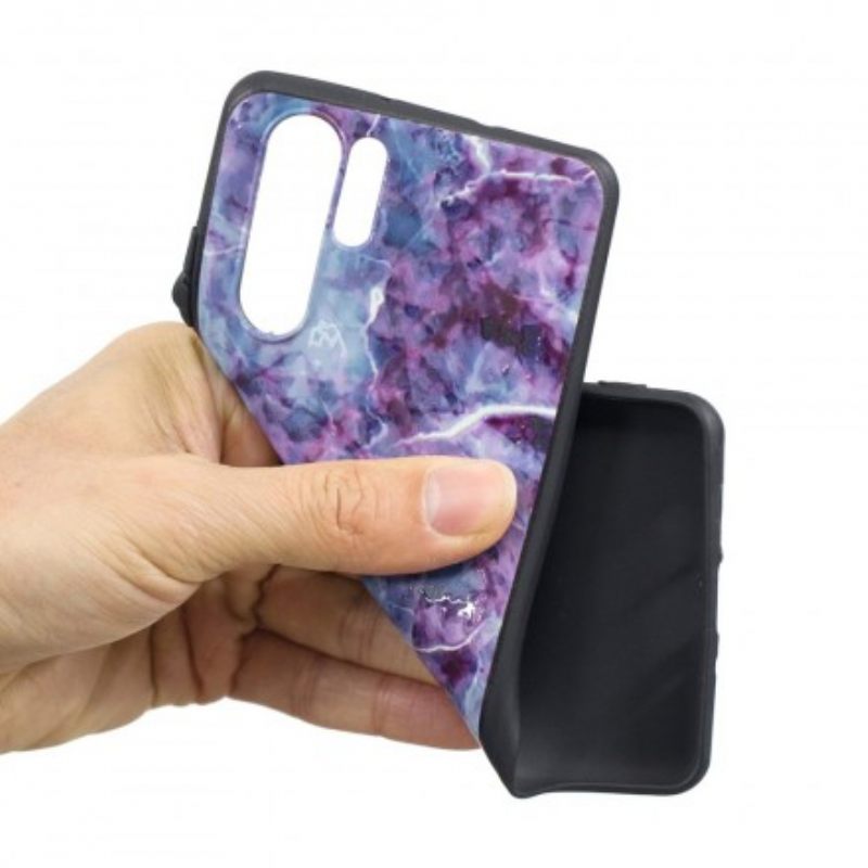 Kuori Huawei P30 Pro Purple Marble