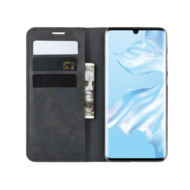 Puhelinkuoret Huawei P30 Pro Kotelot Flip Chic Leather Effect