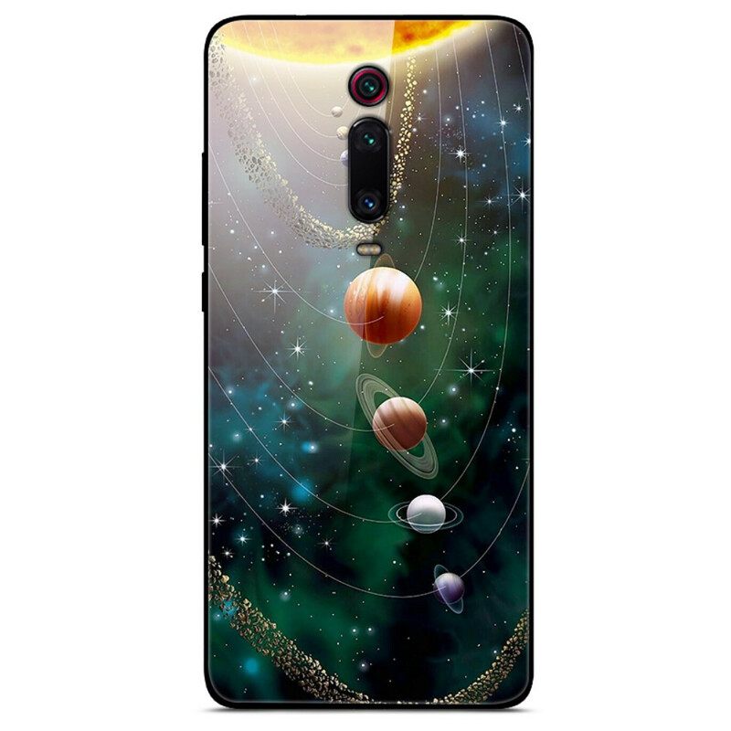 Case Xiaomi Mi 9T / Mi 9T Pro Tempered Glass Planet Solar System