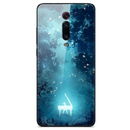 Kuori Xiaomi Mi 9T / Mi 9T Pro Tempered Glass Piano In The Night