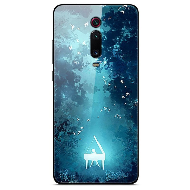 Kuori Xiaomi Mi 9T / Mi 9T Pro Tempered Glass Piano In The Night