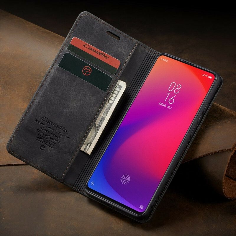 Puhelinkuoret Xiaomi Mi 9T / Mi 9T Pro Kotelot Flip Caseme Keinonahka