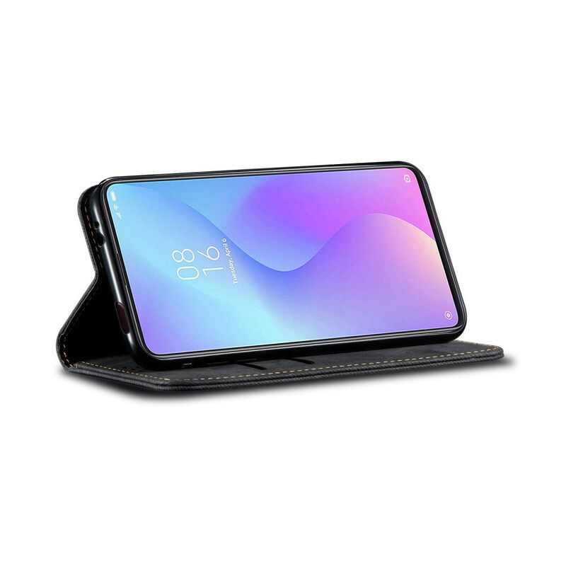 Puhelinkuoret Xiaomi Mi 9T / Mi 9T Pro Kotelot Flip Denim Kangas