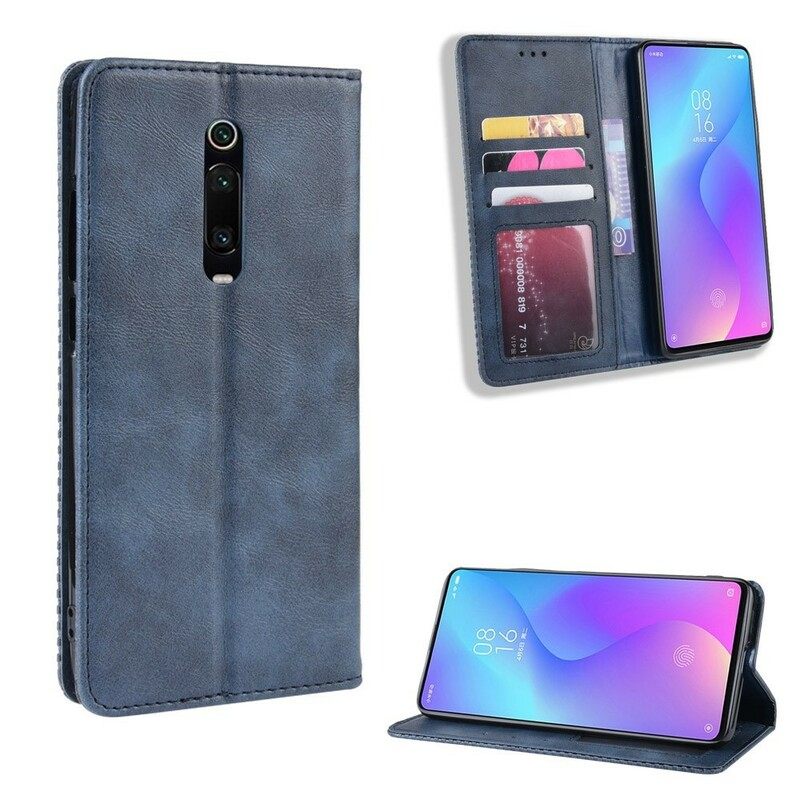 Puhelinkuoret Xiaomi Mi 9T / Mi 9T Pro Kotelot Flip Tyylitelty Keinonahka