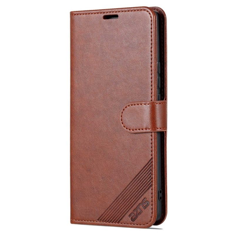 Kotelot Vivo X80 Pro Faux Leather Azns