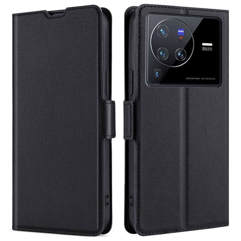 Kotelot Vivo X80 Pro Style Leather