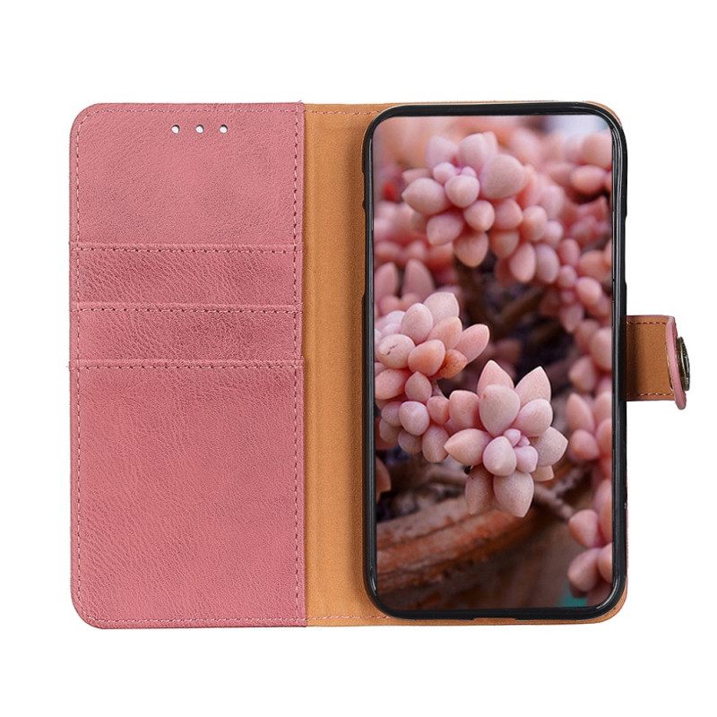 Flip Case Samsung Galaxy A03s Keinonahka Khazneh