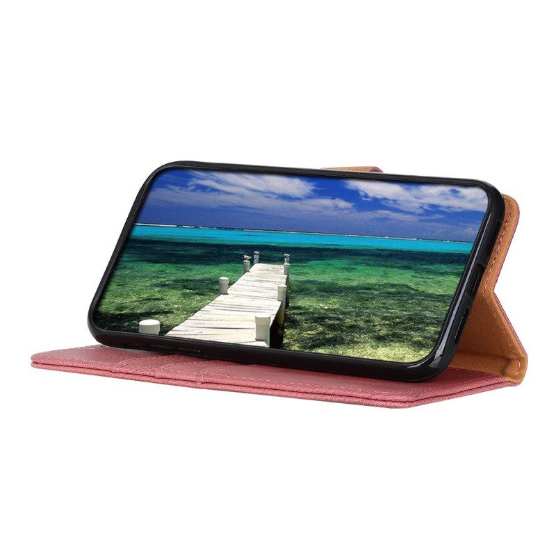 Flip Case Samsung Galaxy A03s Keinonahka Khazneh