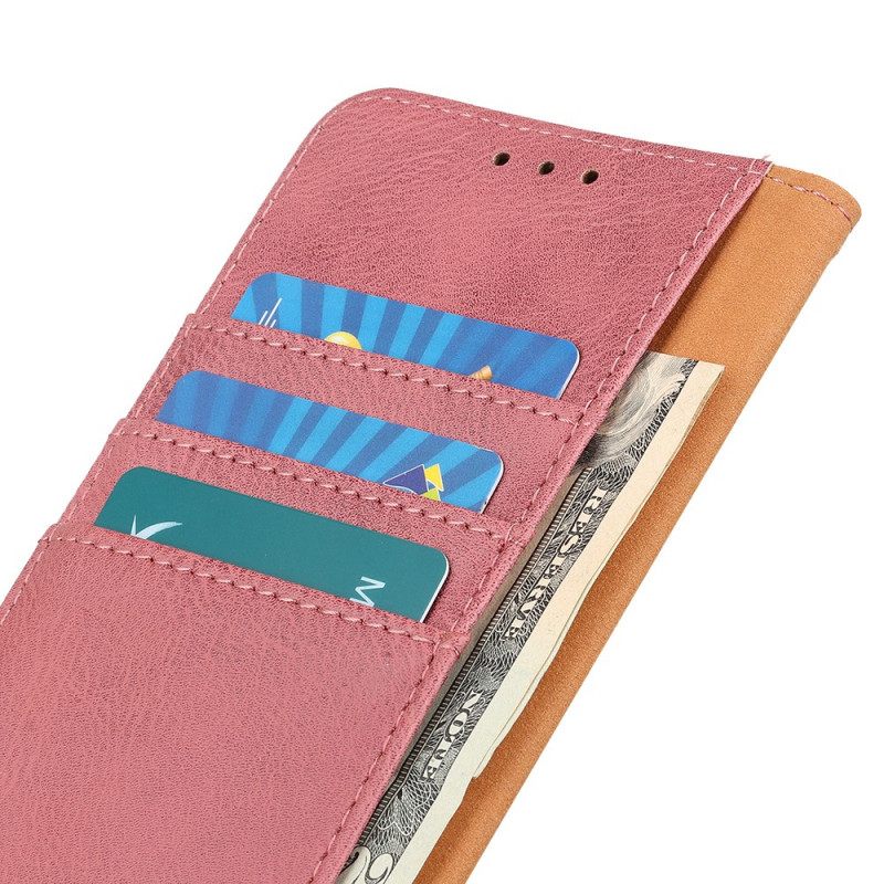 Flip Case Samsung Galaxy A03s Keinonahka Khazneh