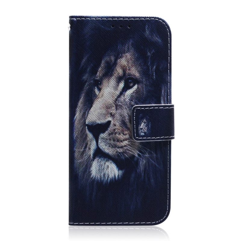 Kotelot Samsung Galaxy A03s Dreaming Lion