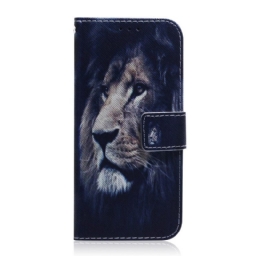 Kotelot Samsung Galaxy A03s Dreaming Lion