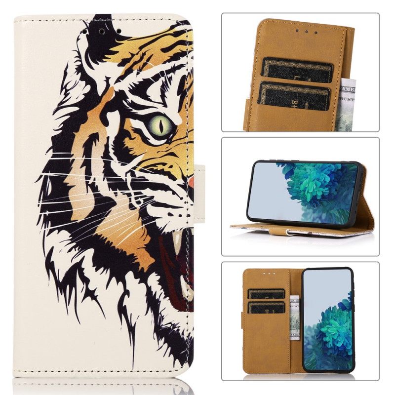 Kotelot Samsung Galaxy A03s Fierce Tiger