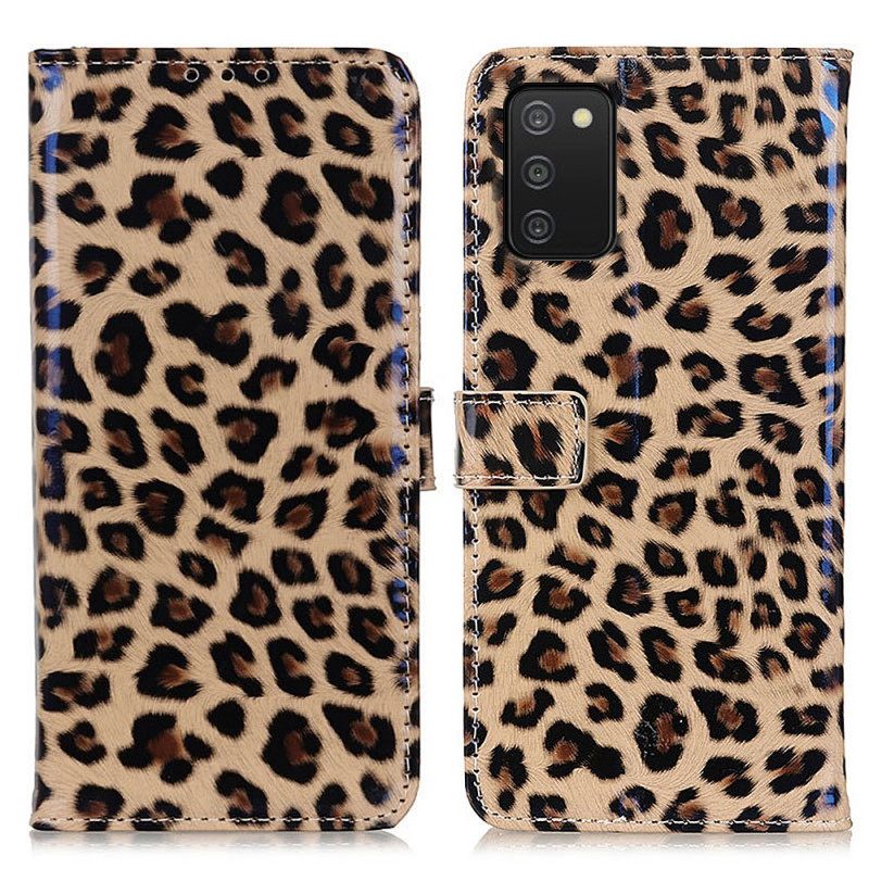 Kotelot Samsung Galaxy A03s Leopard