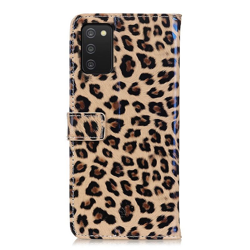 Kotelot Samsung Galaxy A03s Leopard