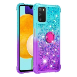 Kuori Samsung Galaxy A03s Glitter Ring Tuki