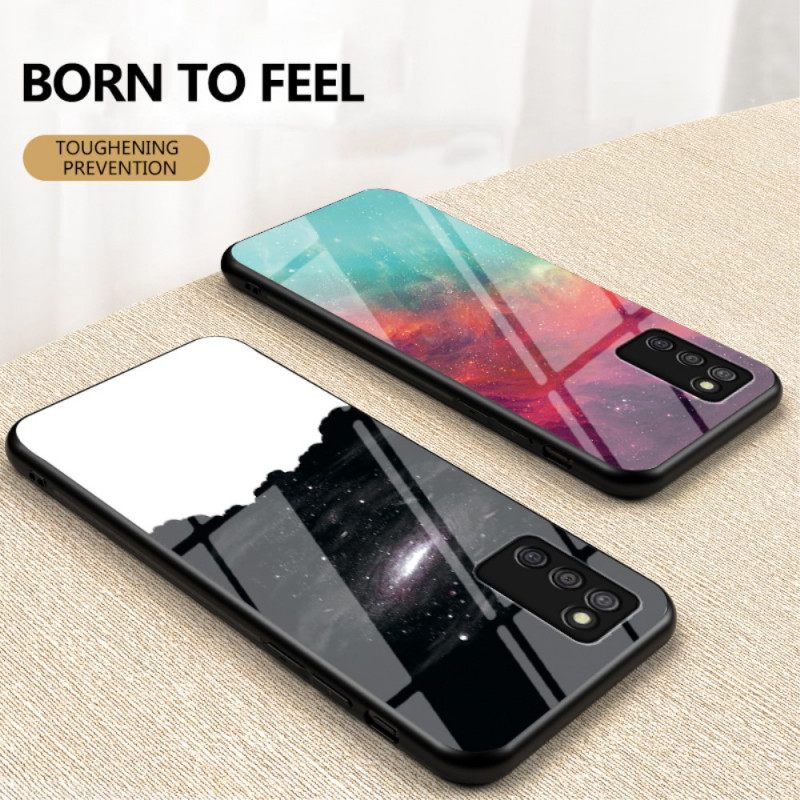 Kuori Samsung Galaxy A03s Tempered Glass Beauty