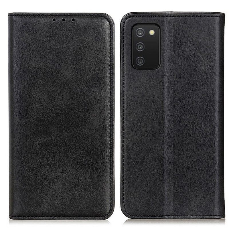 Puhelinkuoret Samsung Galaxy A03s Kotelot Flip Split Leather Elegance