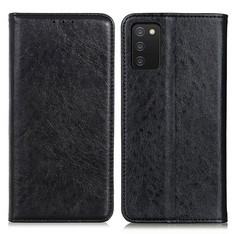 Puhelinkuoret Samsung Galaxy A03s Kotelot Flip Texture Leather