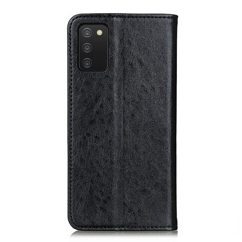 Puhelinkuoret Samsung Galaxy A03s Kotelot Flip Texture Leather