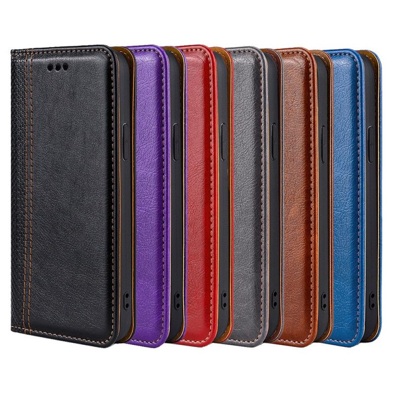 Puhelinkuoret Samsung Galaxy A03s Kotelot Flip Vintage Leather Style