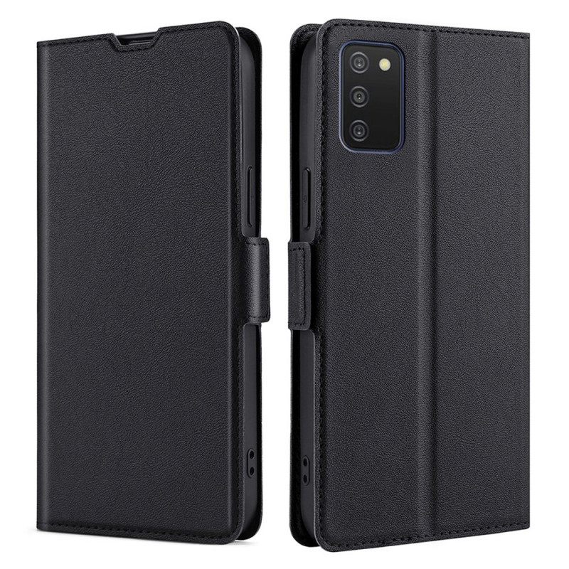 Puhelinkuoret Samsung Galaxy A03s Kotelot Flip Vintage Leather Style