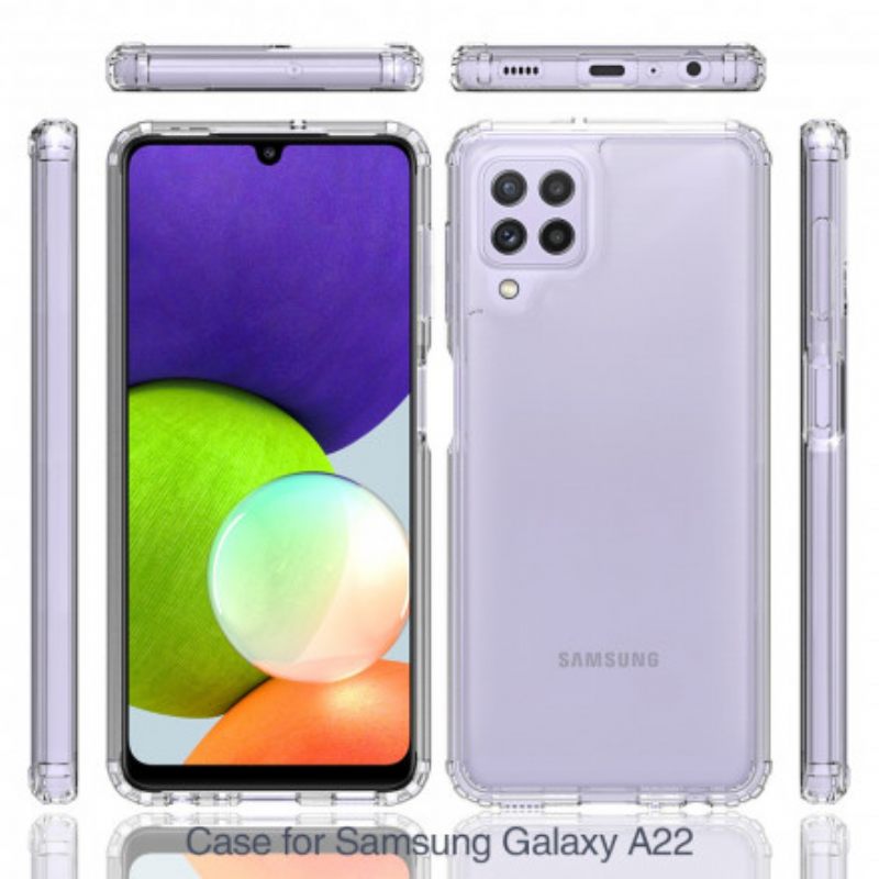 Case Samsung Galaxy A22 4G Transparent Hybrid