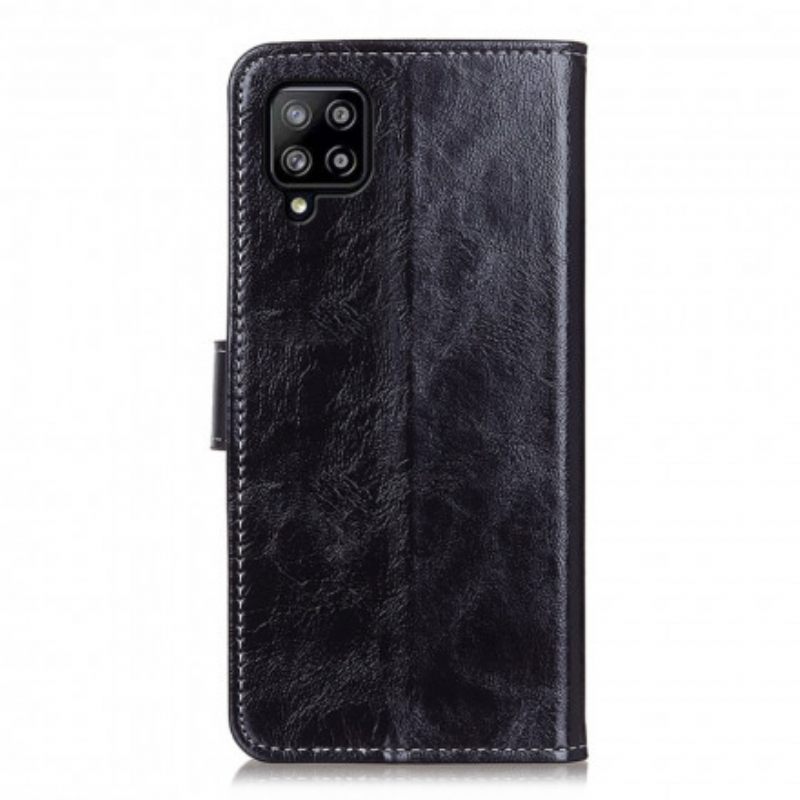 Flip Case Samsung Galaxy A22 4G Loistavat Ja Avoimet Saumat