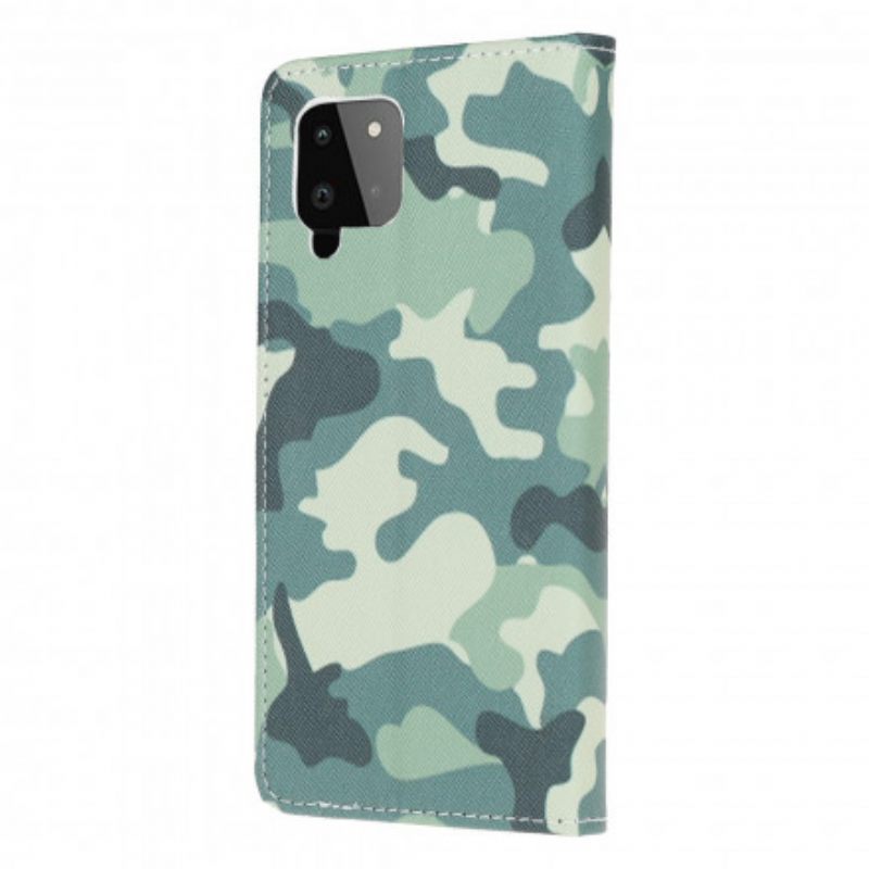 Kotelot Samsung Galaxy A22 4G Military Camouflage