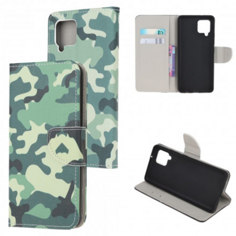 Kotelot Samsung Galaxy A22 4G Military Camouflage