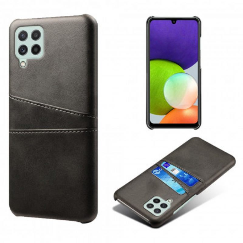 Kuori Samsung Galaxy A22 4G Double Card Holder Ksq