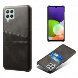 Kuori Samsung Galaxy A22 4G Double Card Holder Ksq