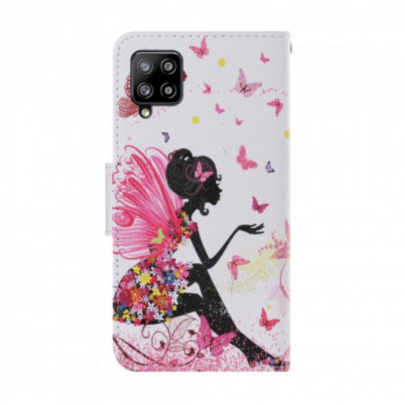 Nahkakotelo Samsung Galaxy A22 4G Magic Fairy