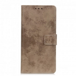 Nahkakotelo Samsung Galaxy A22 4G Vintage Leather Effect