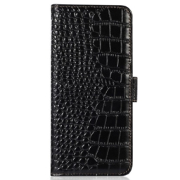 Kotelot OnePlus 10T 5G Crocodile Style Rfid