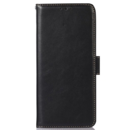 Kotelot OnePlus 10T 5G Genuine Leather Rfid-toiminto