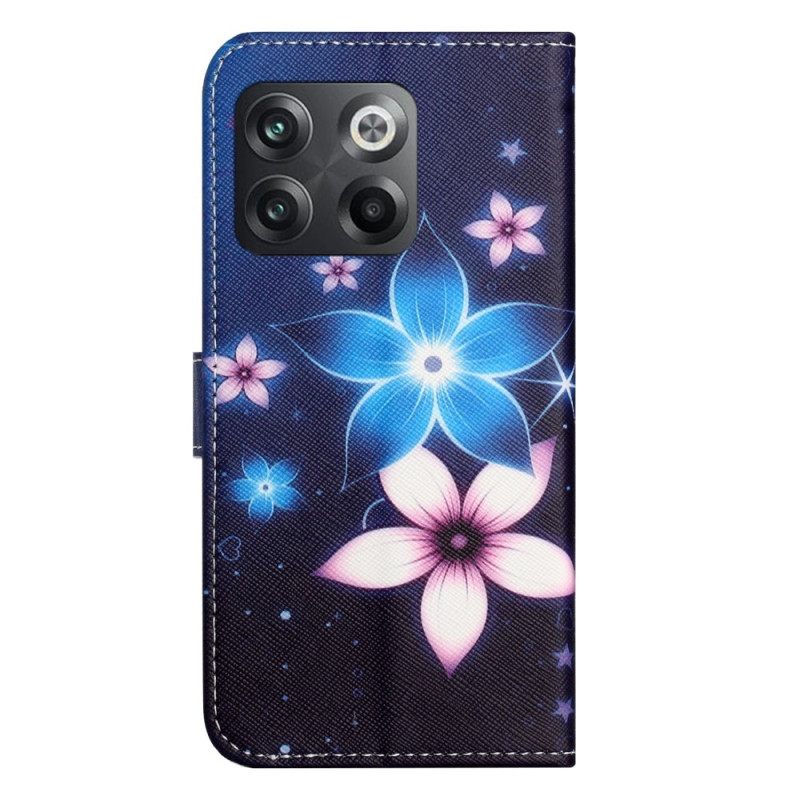 Kotelot OnePlus 10T 5G Suojaketju Kuori Lunar Strap Flowers