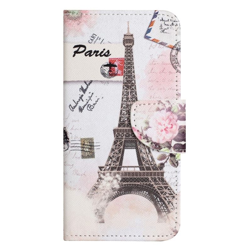 Kotelot OnePlus 10T 5G Vintage Eiffel Tower