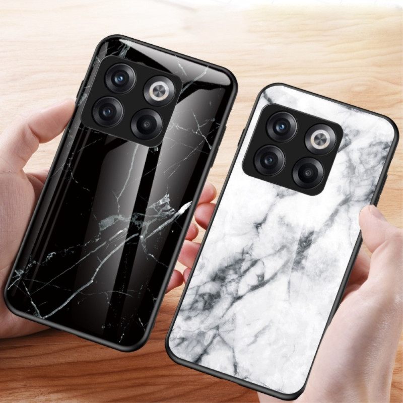 Kuori OnePlus 10T 5G Marble Tempered Glass