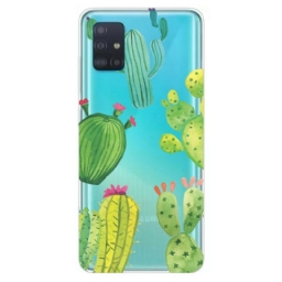 Case Samsung Galaxy A31 Cacti Watercolour