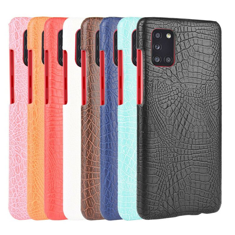 Case Samsung Galaxy A31 Crocodile Skin Effect