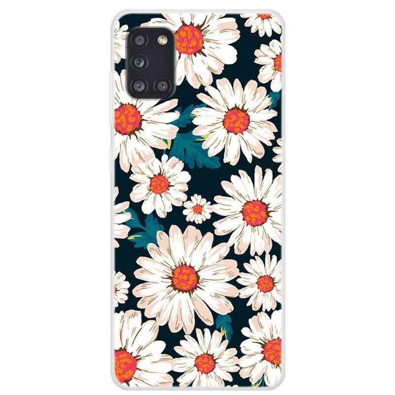 Case Samsung Galaxy A31 Daisies