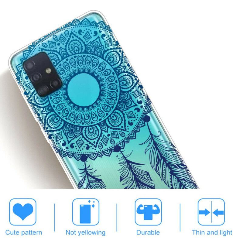 Case Samsung Galaxy A31 Yksikukkamandala